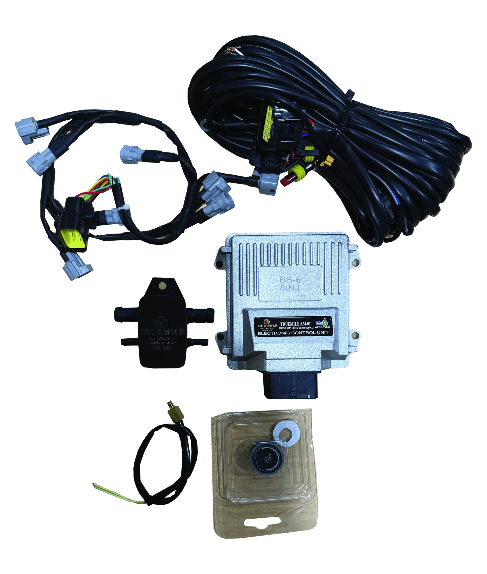 CNG 4-injector ECU complete kit