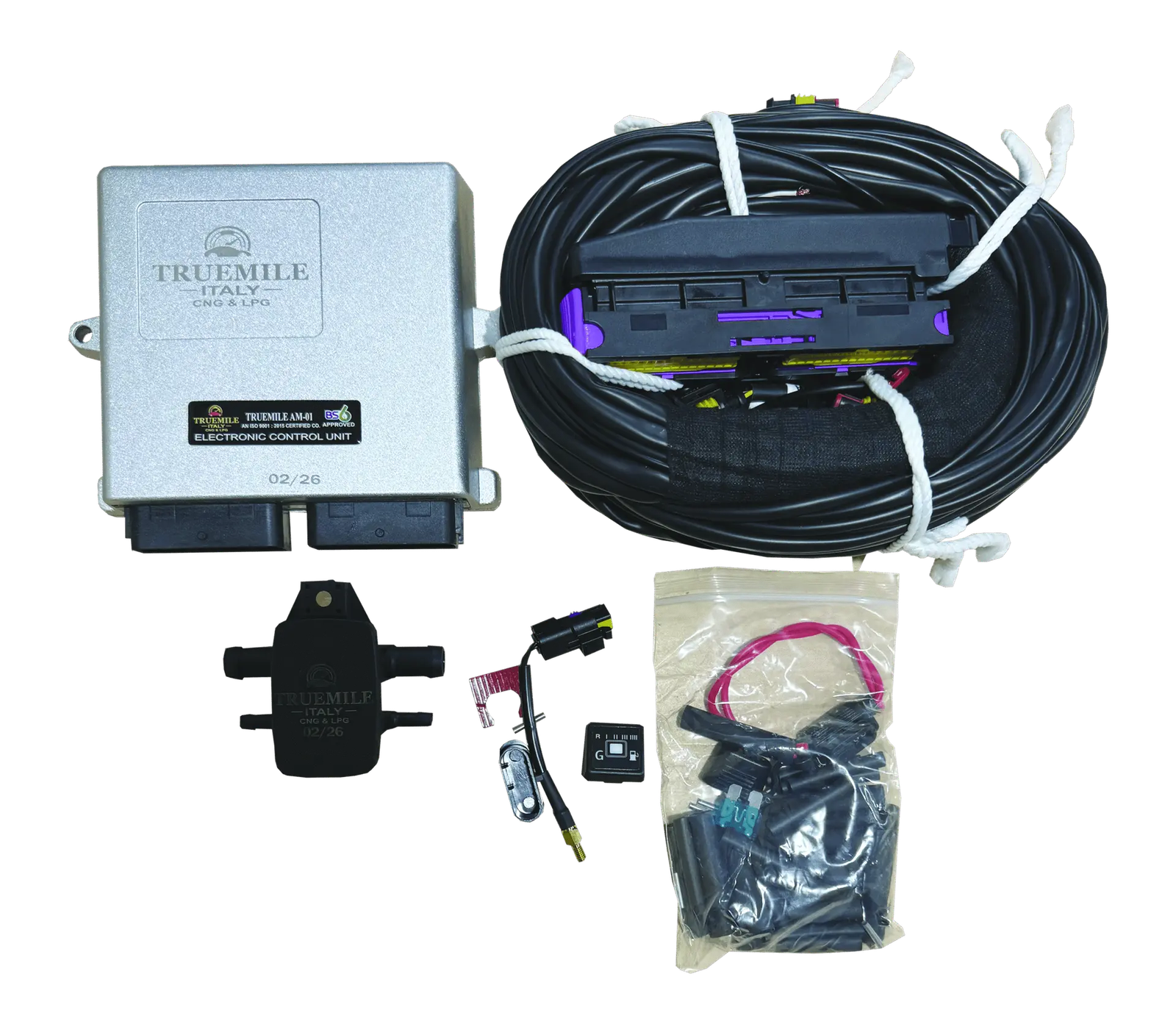 CNG 8-cylinder ECU complete kit