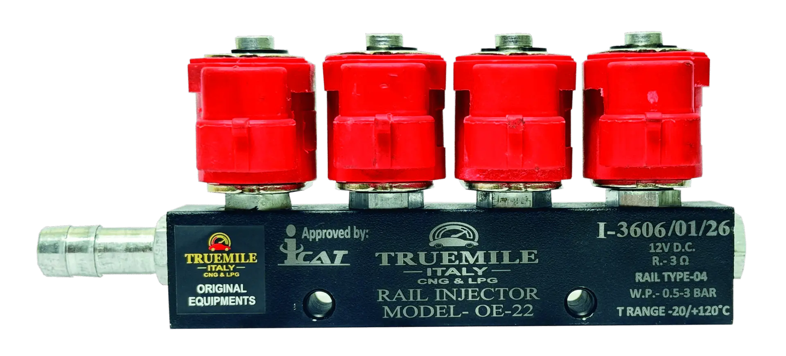 CNG injector rail